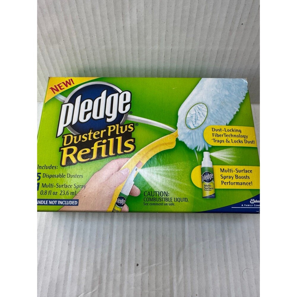 PLEDGE DUSTER PLUS Refills 5 Dusters